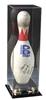 Bowling Pin Deluxe Display Case Cube autographed