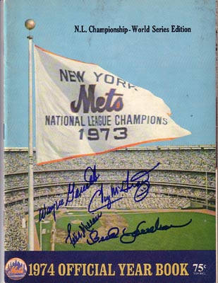 1974 Mets Yearbook