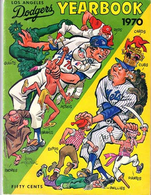 1970 LA Dodgers Yearbook