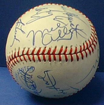Multi Signature Baseball
