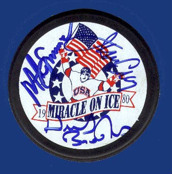1980 Olympic Hockey Puck