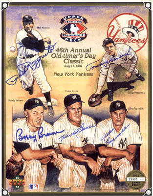 Yankees Legends Sheet