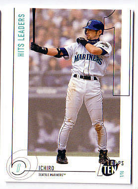 Ichiro Suzuki 2002 Topps Top 10