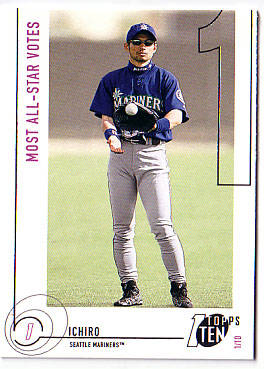 Ichiro Suzuki Unsigned Card