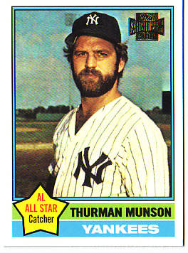 Thurman Munson Unsigned Card