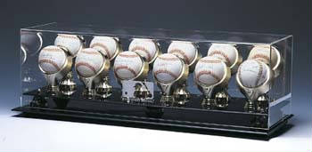 12 Baseball Gold Glove Display