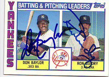 Don Baylor & Ron Guidry
