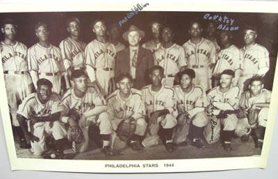 Philadelphia Stars 1944  Gene Benson