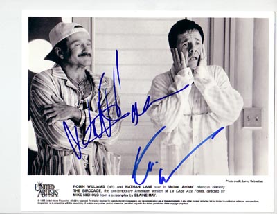 Nathan Lane & Robin Williams