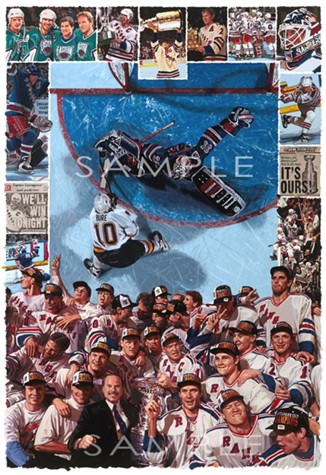 1994 Stanley Cup Champions New York Rangers