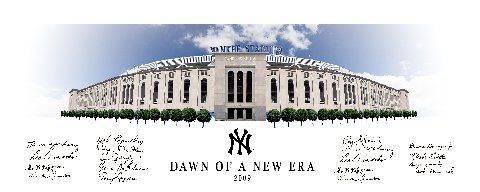 Dawn of a New Era 09 Yankees Team Singed