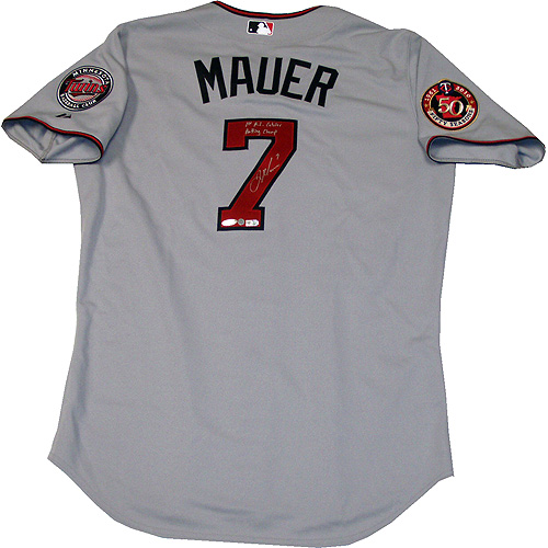 Joe Mauer "1st AL Catcher Batting Champ"