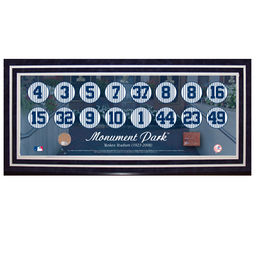 New York Yankees Monument Park Retired Numbers