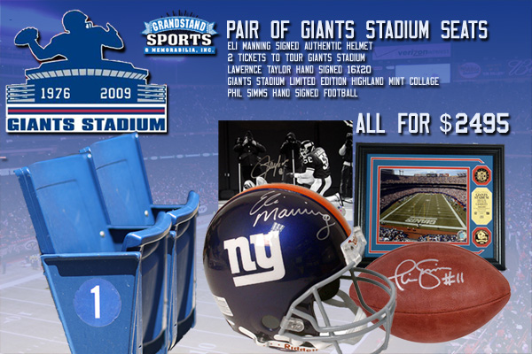 Giants Stadium Seat Package A