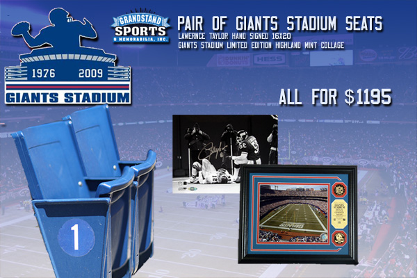 Giants Stadium Seat Package B