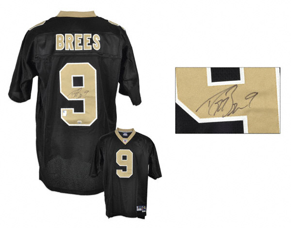 Drew Brees Autographed New Orleans Saints Jersey