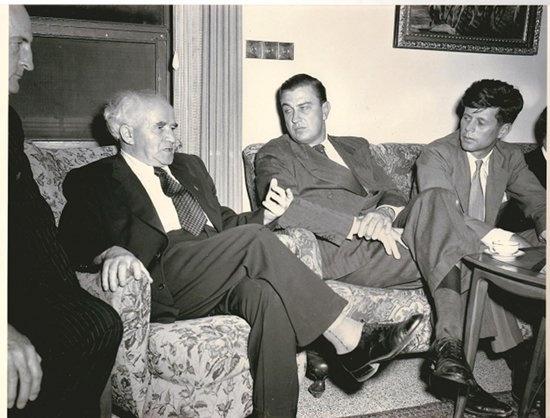 David Ben Gurion & JFK