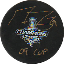 Marc Andre Fleury Official Stanley Cup Puck