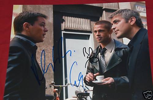 George Clooney, Brad Pitt, & Matt Damon