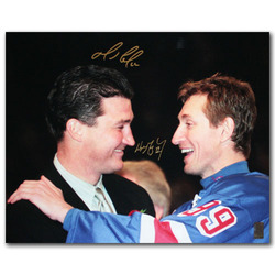 Wayne Gretzky & Mario Lemieux