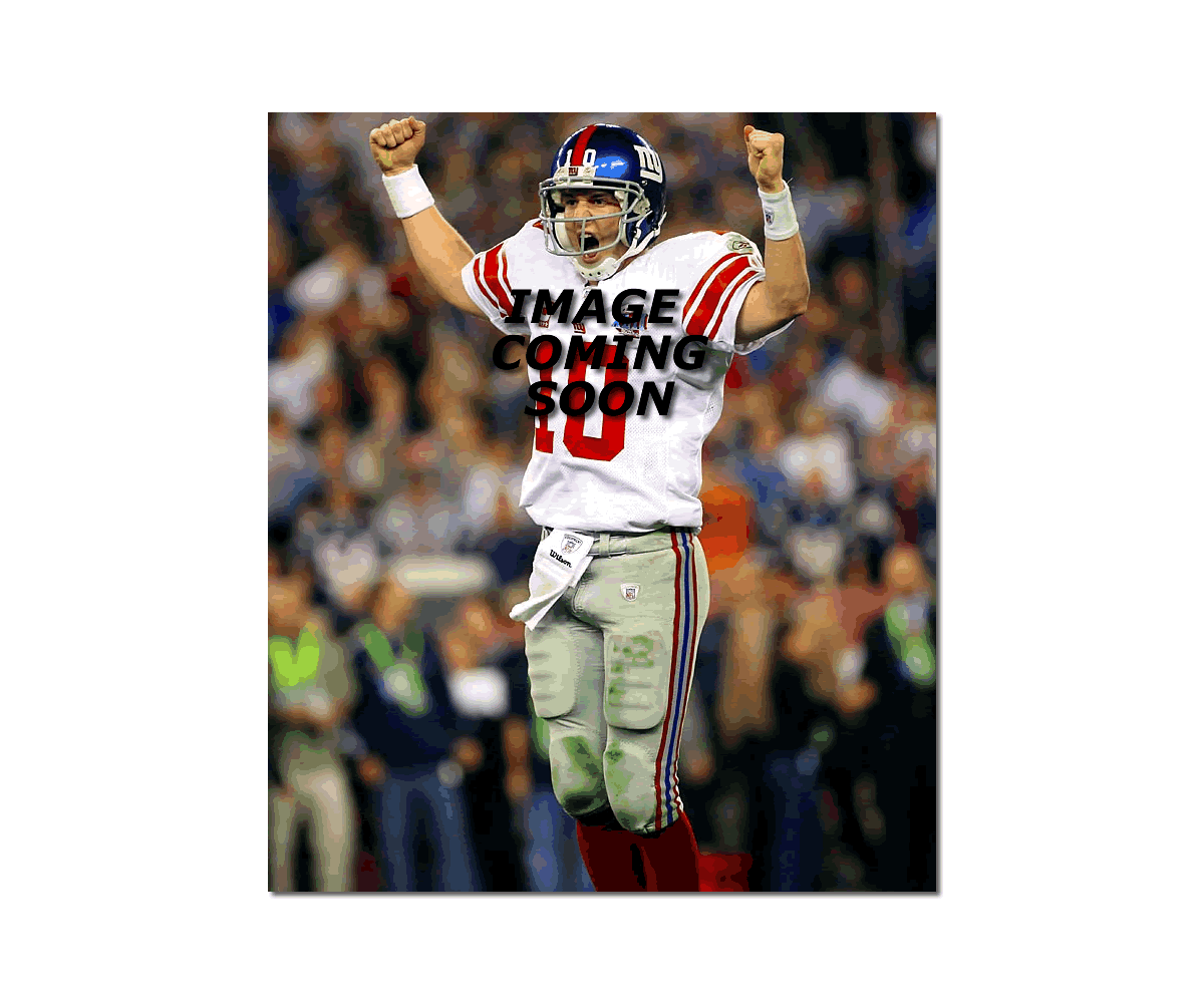 Eli Manning Super Bowl 46 Sigend