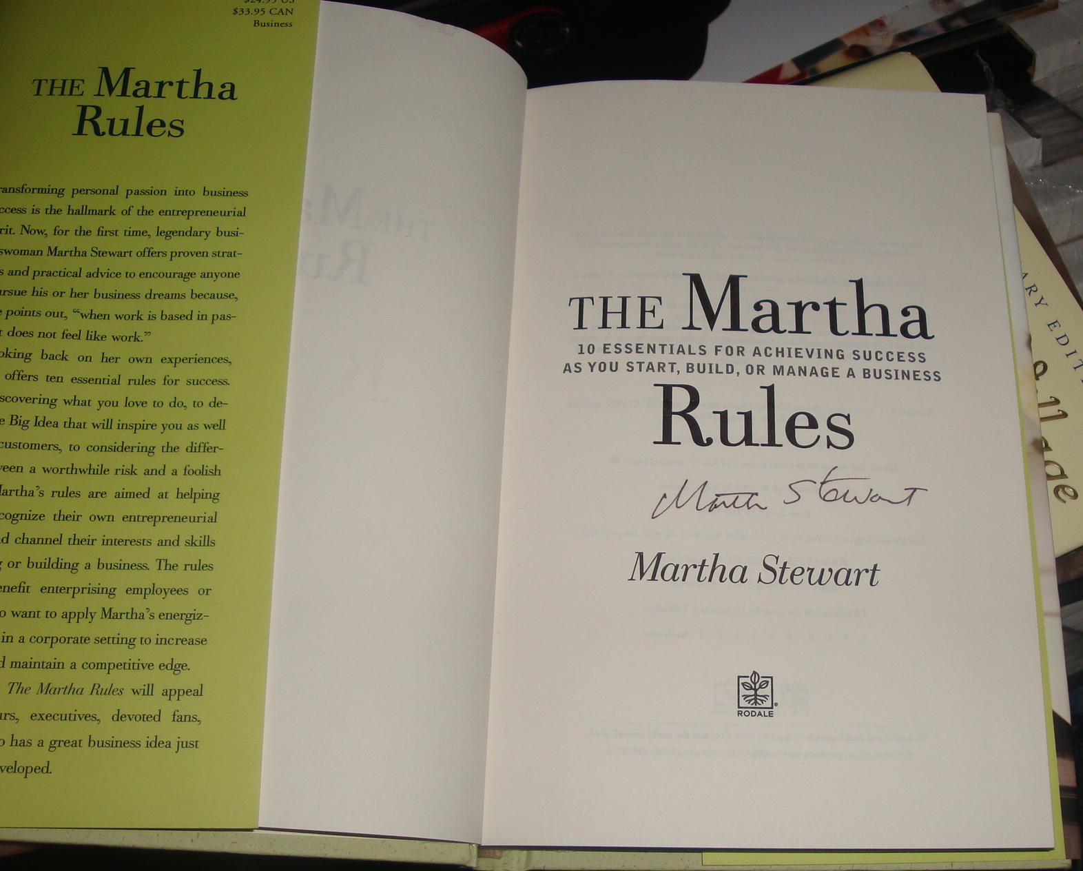 Martha Stewart - The Martha Rules