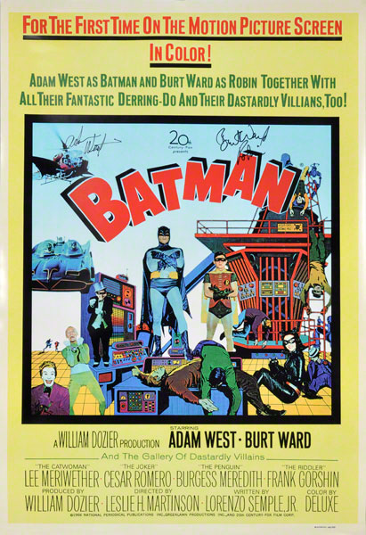 Adam West & Burt Ward Batman