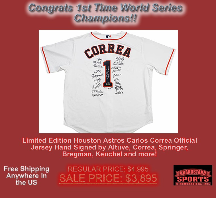 Houston Astros Correa Jersey