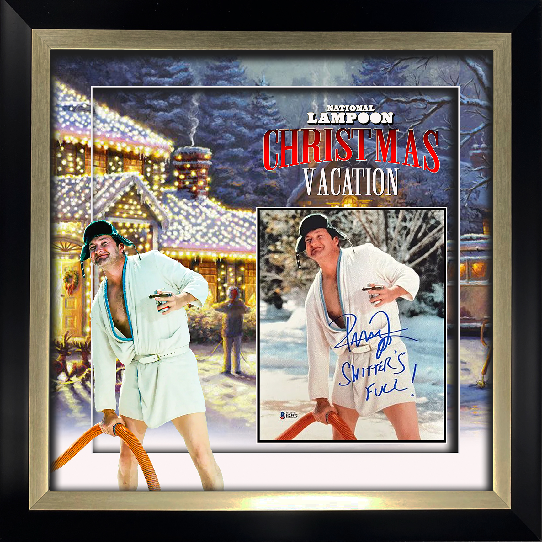 Randy Quaid "Cousin Eddie" Signed Collage