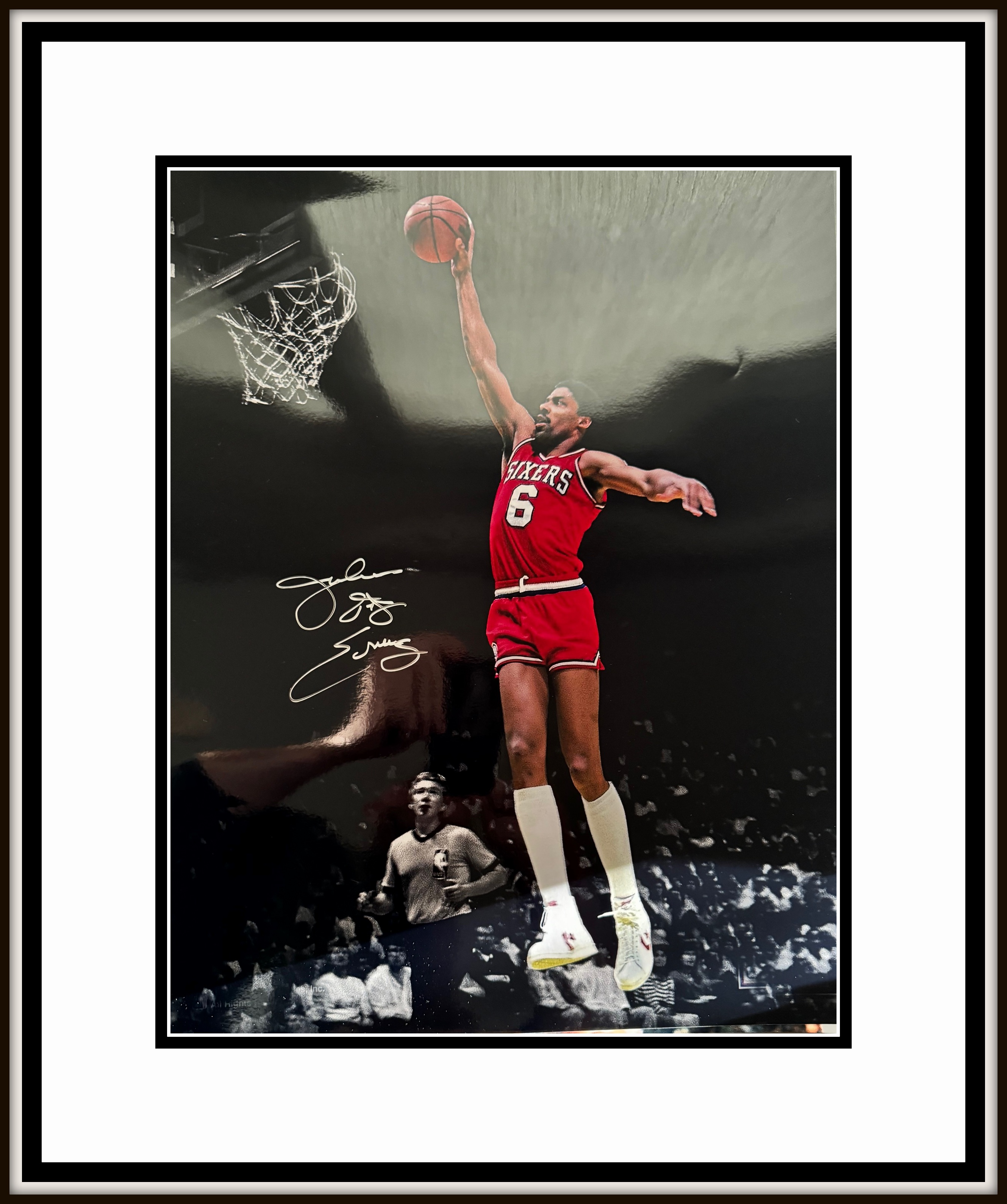 Julius Erving Signed Photo