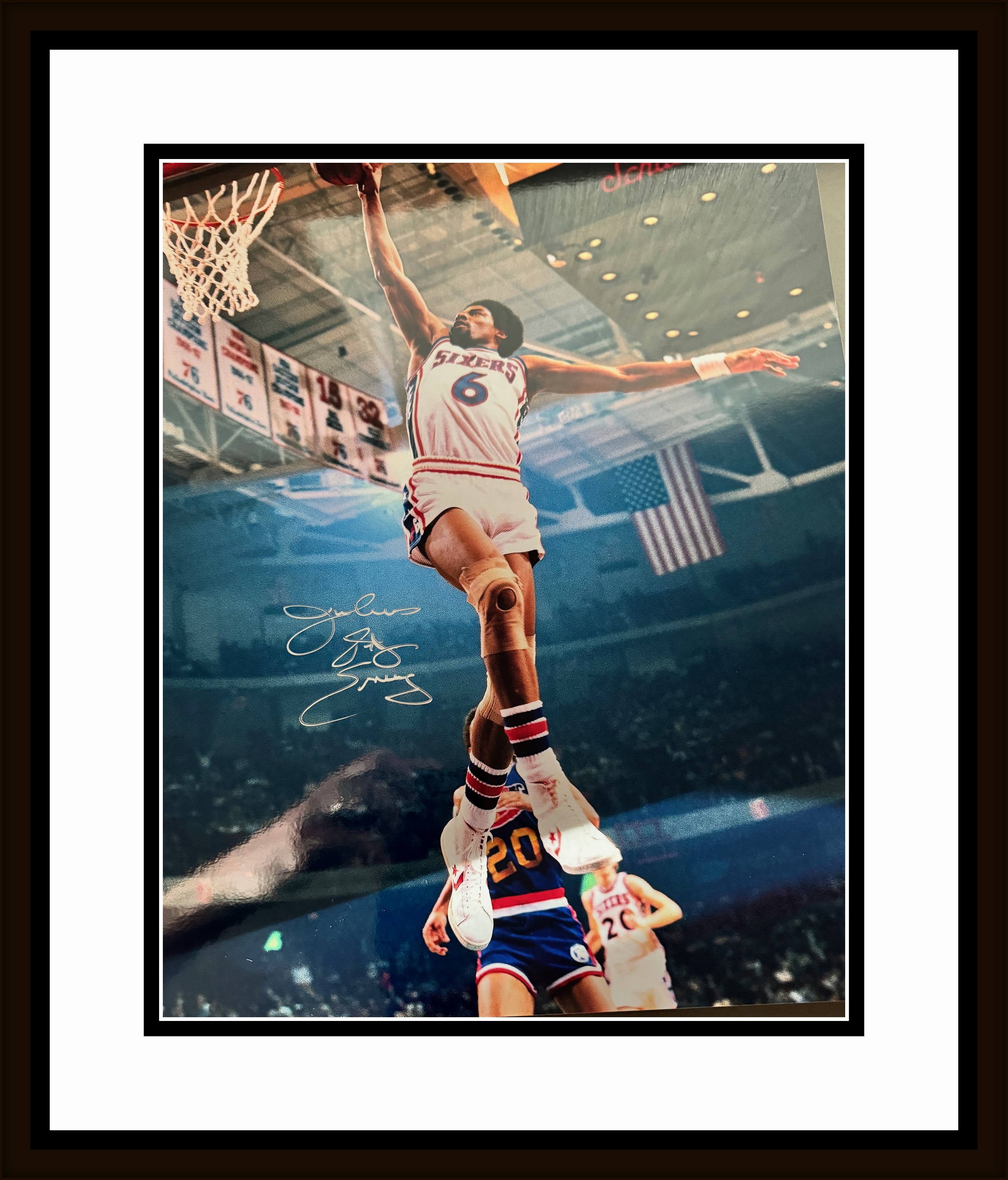 Julius Erving Signed Photo