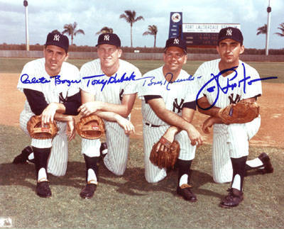 1962 Yankees infield
