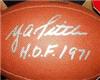 Signed Y.A. Tittle