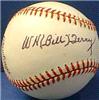 Bill Terry autographed