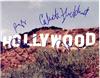 Hollywood Sign autographed