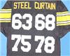 Signed Steel Curtain