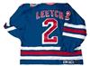 Signed Brian Leetch