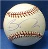 Barry Zito autographed