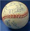 Multi Signature Baseball autographed