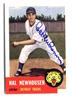 Signed Hal Newhouser