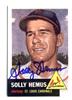 Solly Hemus autographed