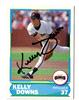 Kelly Downs autographed