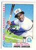 Andre Dawson  autographed