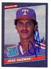 Jose Guzman autographed