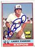 Signed Larry Parrish