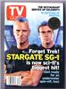 Stargate SG-1 TV Guide autographed