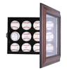 12 Baseball display case cube autographed