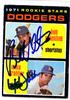 Bobby Valentine & Mike Strahler autographed