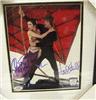 Carrie Fisher & Mark Hamill autographed