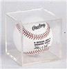 Baseball Cube autographed